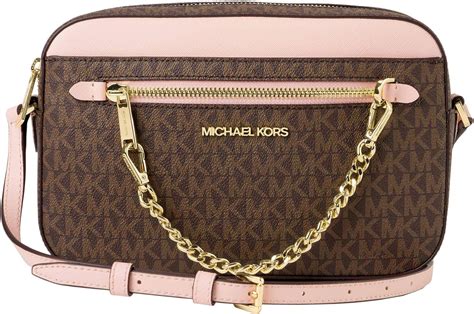 overstock michael kors blush jet|Michael Kors Women's Jet Set Item Crossbody Bag .